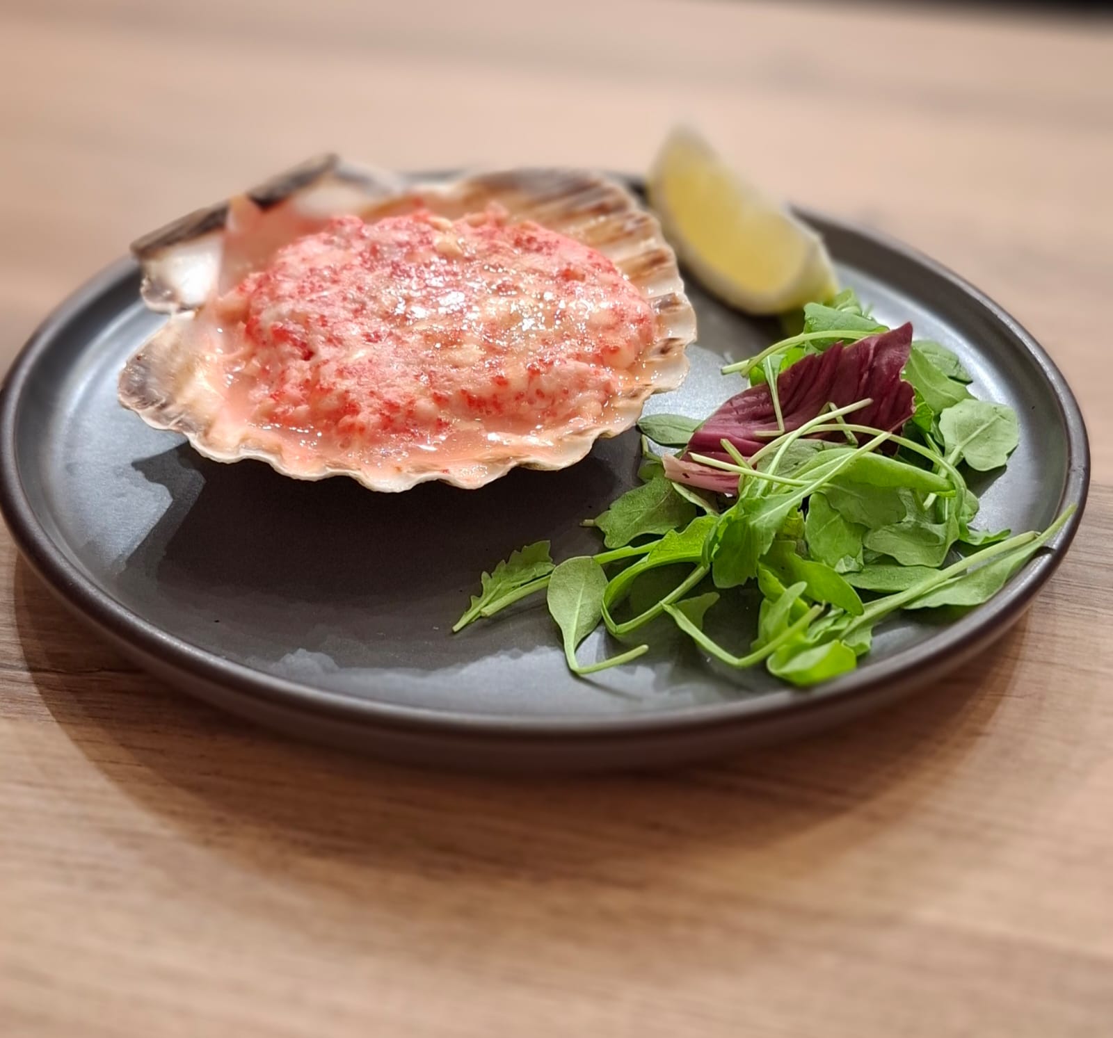 Гребешок запеченный по шанхайски