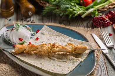 Шашлык из курицы