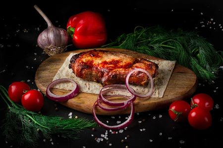 Шашлык из свиной корейки