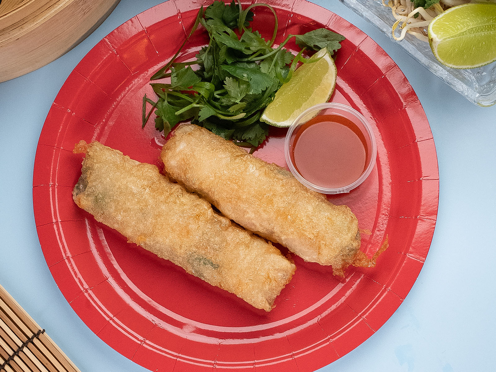 Спринг ролл с креветками