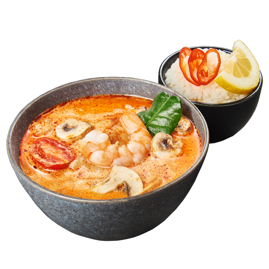 Том Ям с морепродуктами