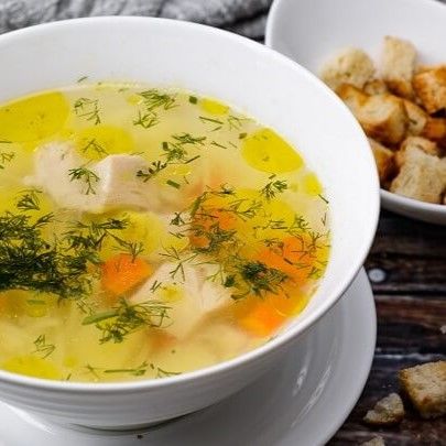 Бульон куриный