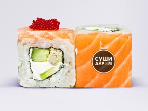 Сяке-тобико маки