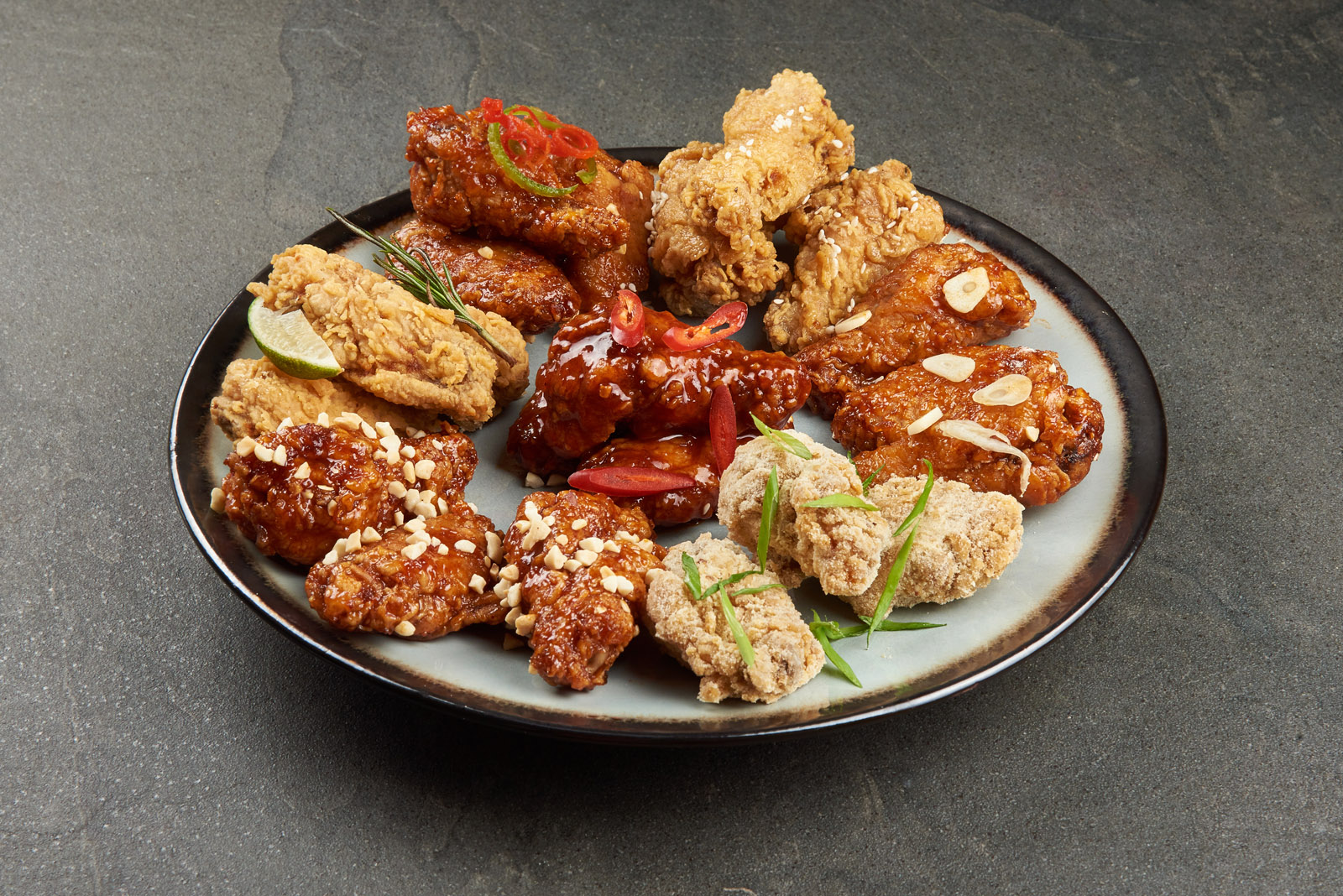 Крылья 6 вкусов на выбор