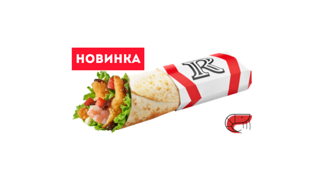 Терияки Ролл с креветками