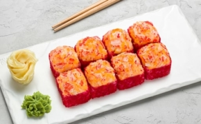 ЗАПЕЧЕННЫЙ СЫРНЫЙ С КРАБОМ