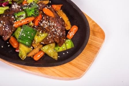 Тепан с говяжьей вырезкой