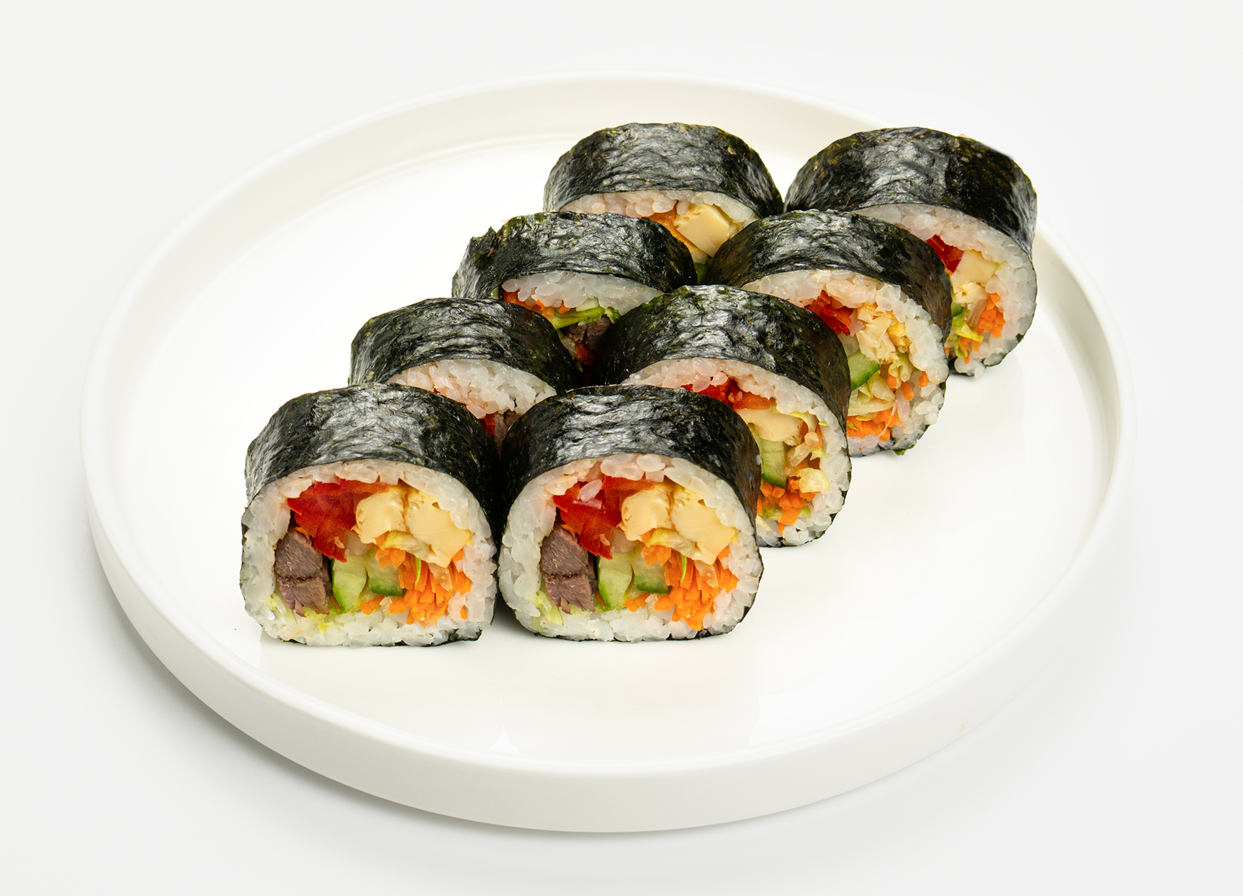 Мегаролл Кимпаб с говядиной