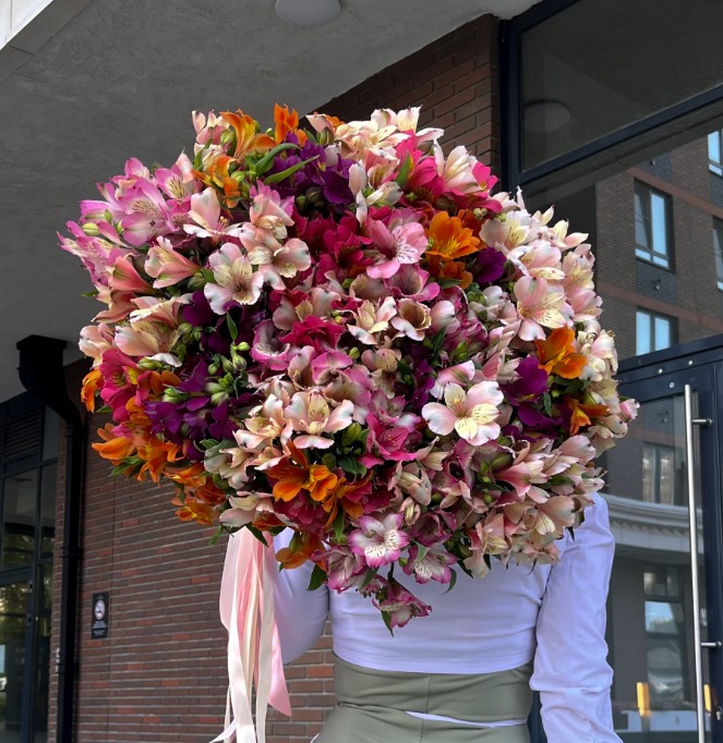 ВАУ-букет 51 альстромерия