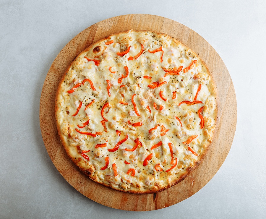 Пицца ветчина-грибы 33 см 730 гр 