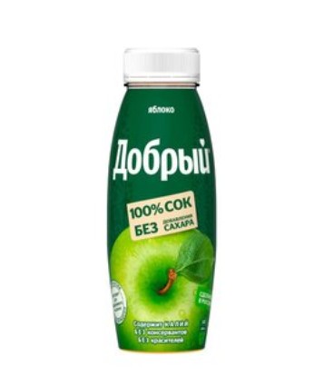 Сок Добрый яблоко 0,3л