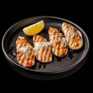 Мидии сырные