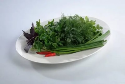 Свежая зелень