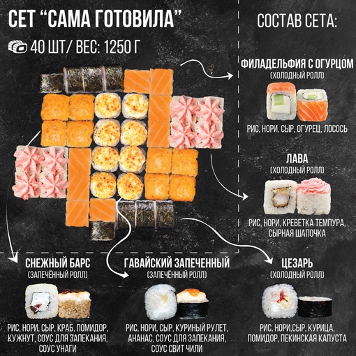 Сет Сама Готовила