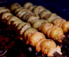 Картофель с салом