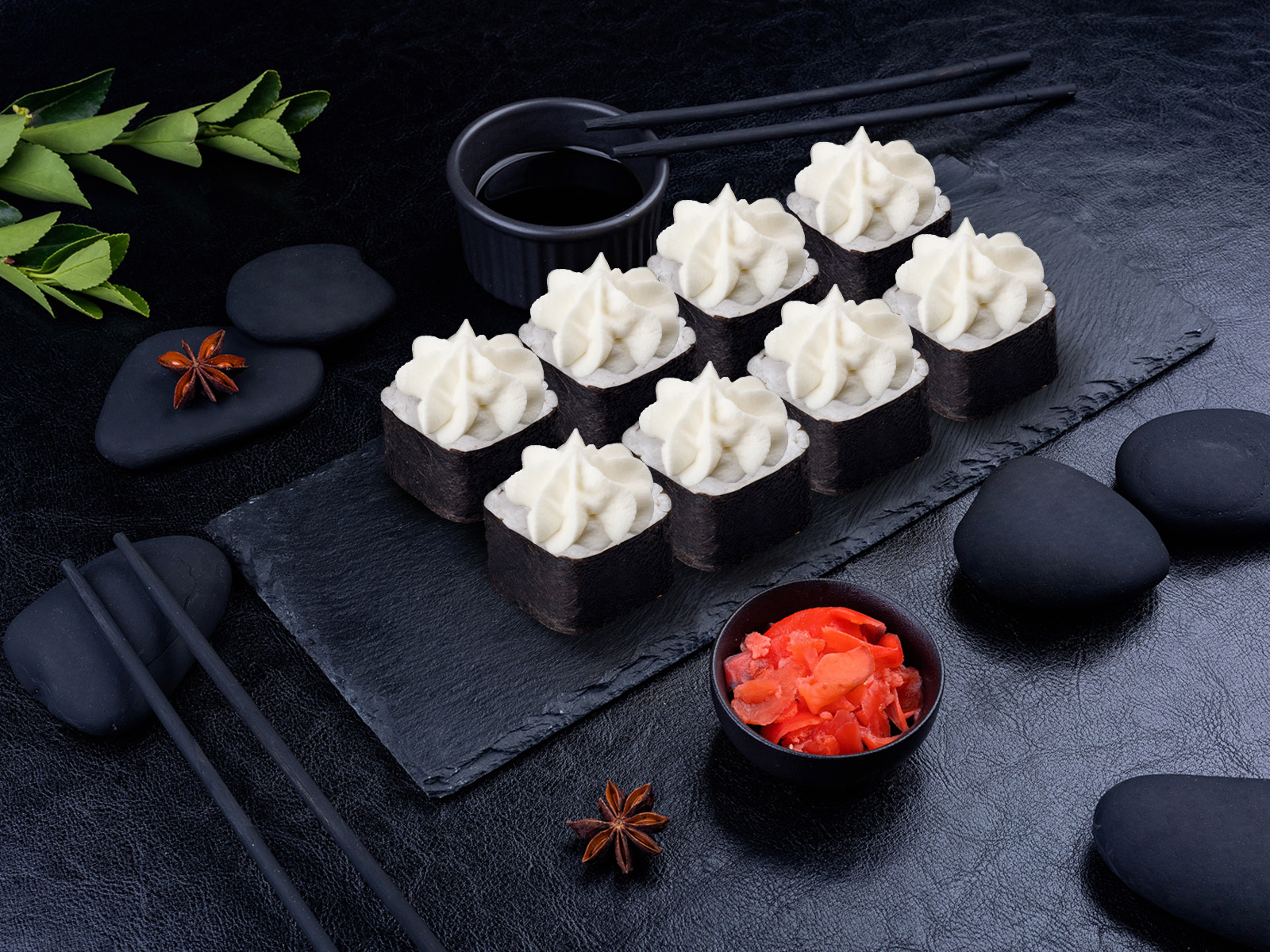 Ролл Кремовый с лососем