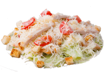 Салат цезарь с курицей