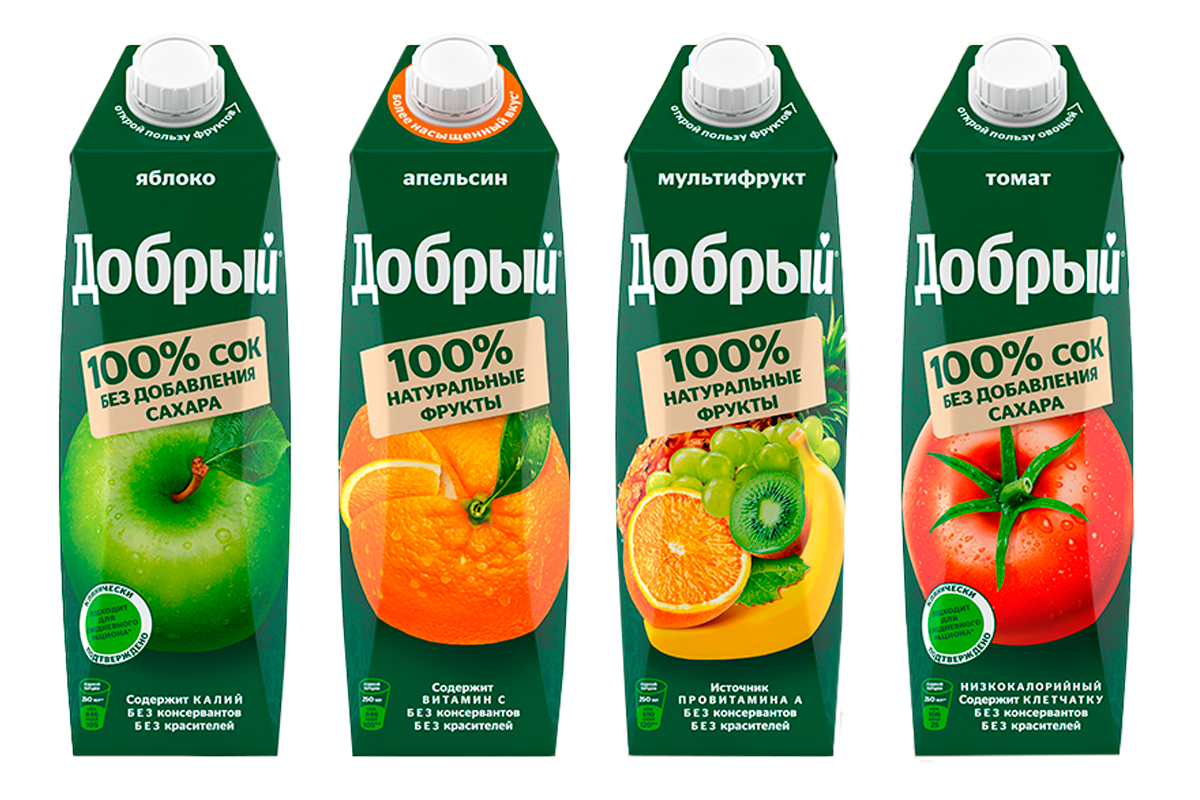Сок Добрый в ассортименте