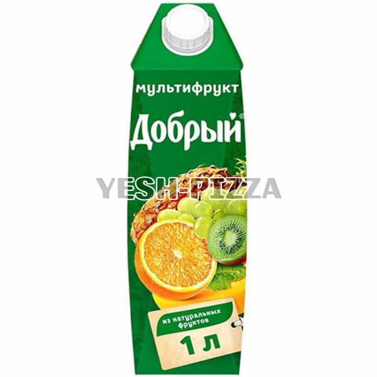 Сок Добрый мультифрукт 1 л
