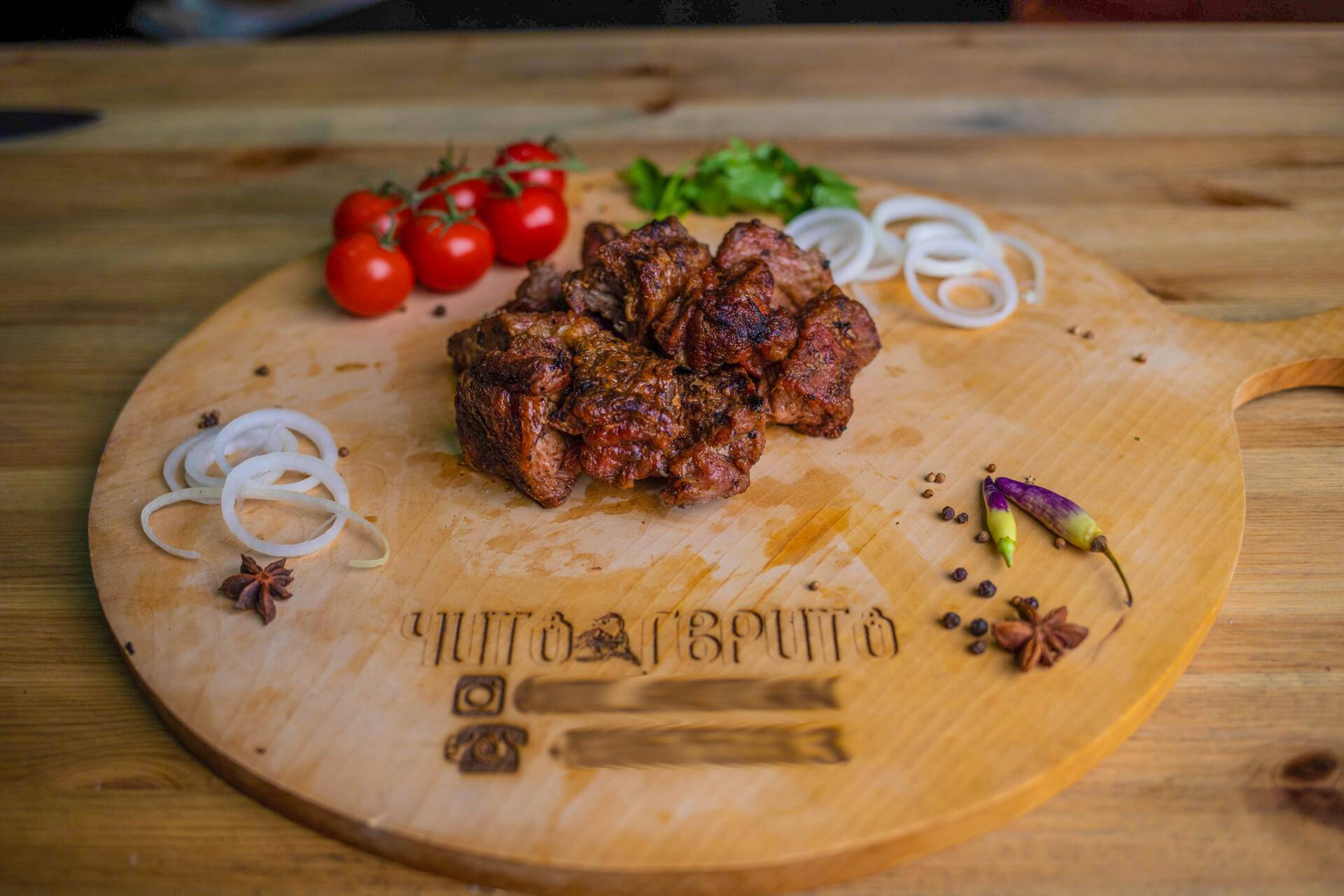 Шашлык из свиной шейки