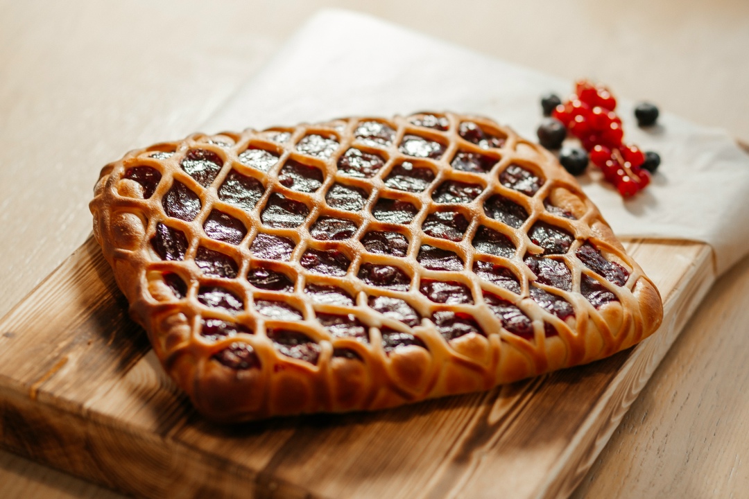 Пирог с вишней