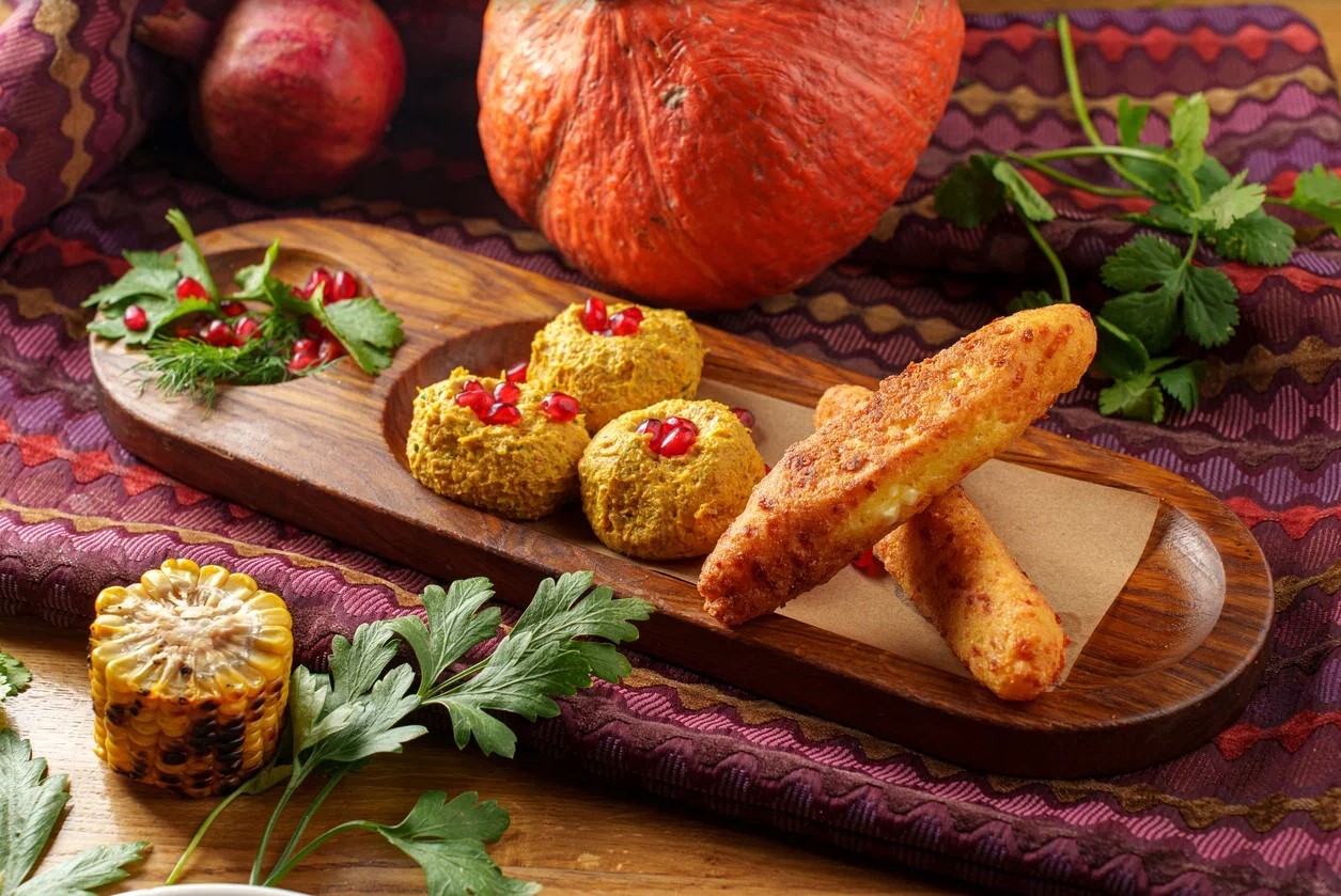 Чвиштари с пхали из тыквы