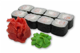 Ролл с креветкой и сыром