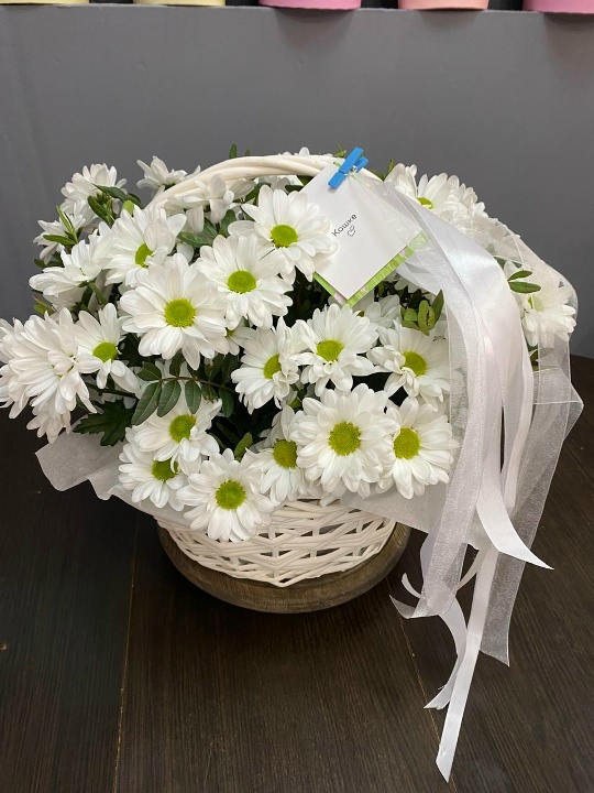 Корзиночка ромашек