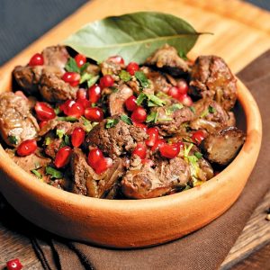 Кучмачи по мегрельски на кеци