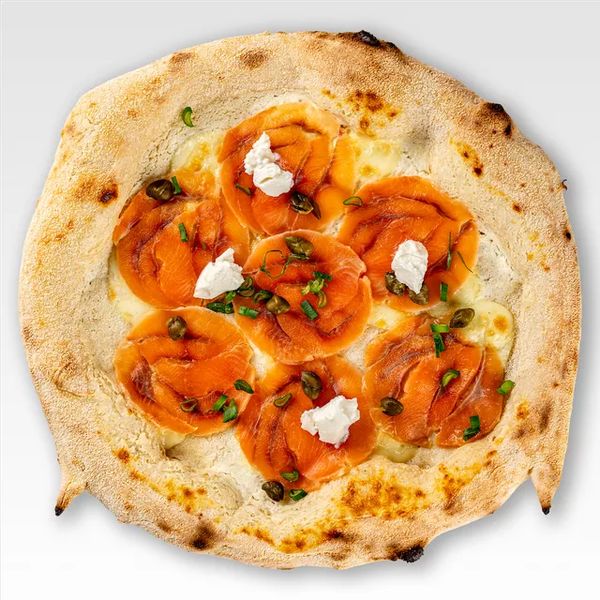 Пицца красная рыба-маскарпоне 22 см