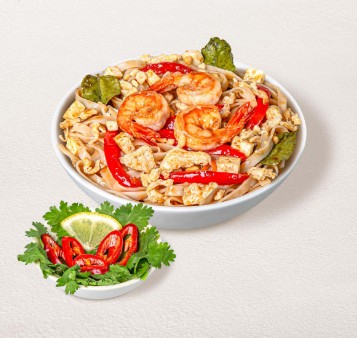 Пад Тай с тигровой креветкой