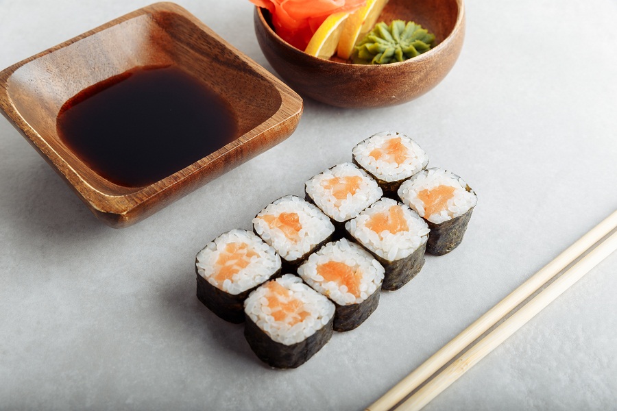 Маки с Лососем