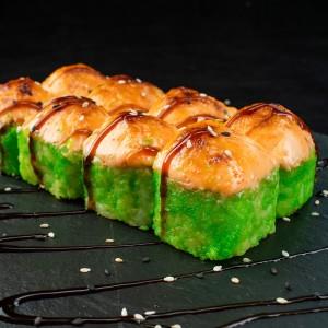 Запеченный с креветкой