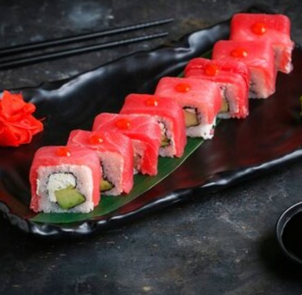 Соломон ролл с тунцом