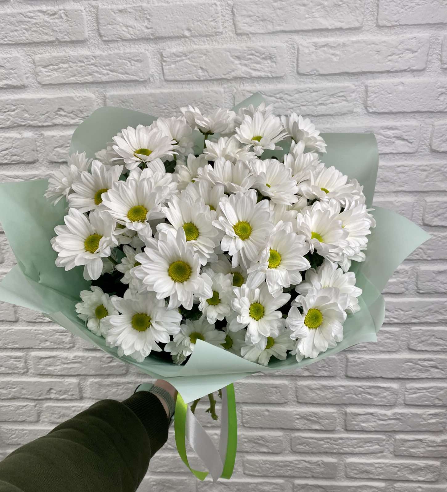 Букет из хризантем