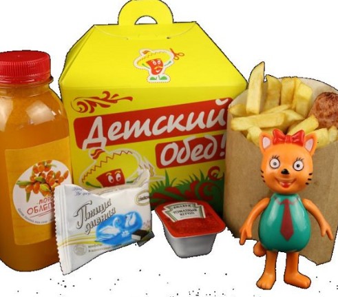 Детский набор №2 Фри+сосиска