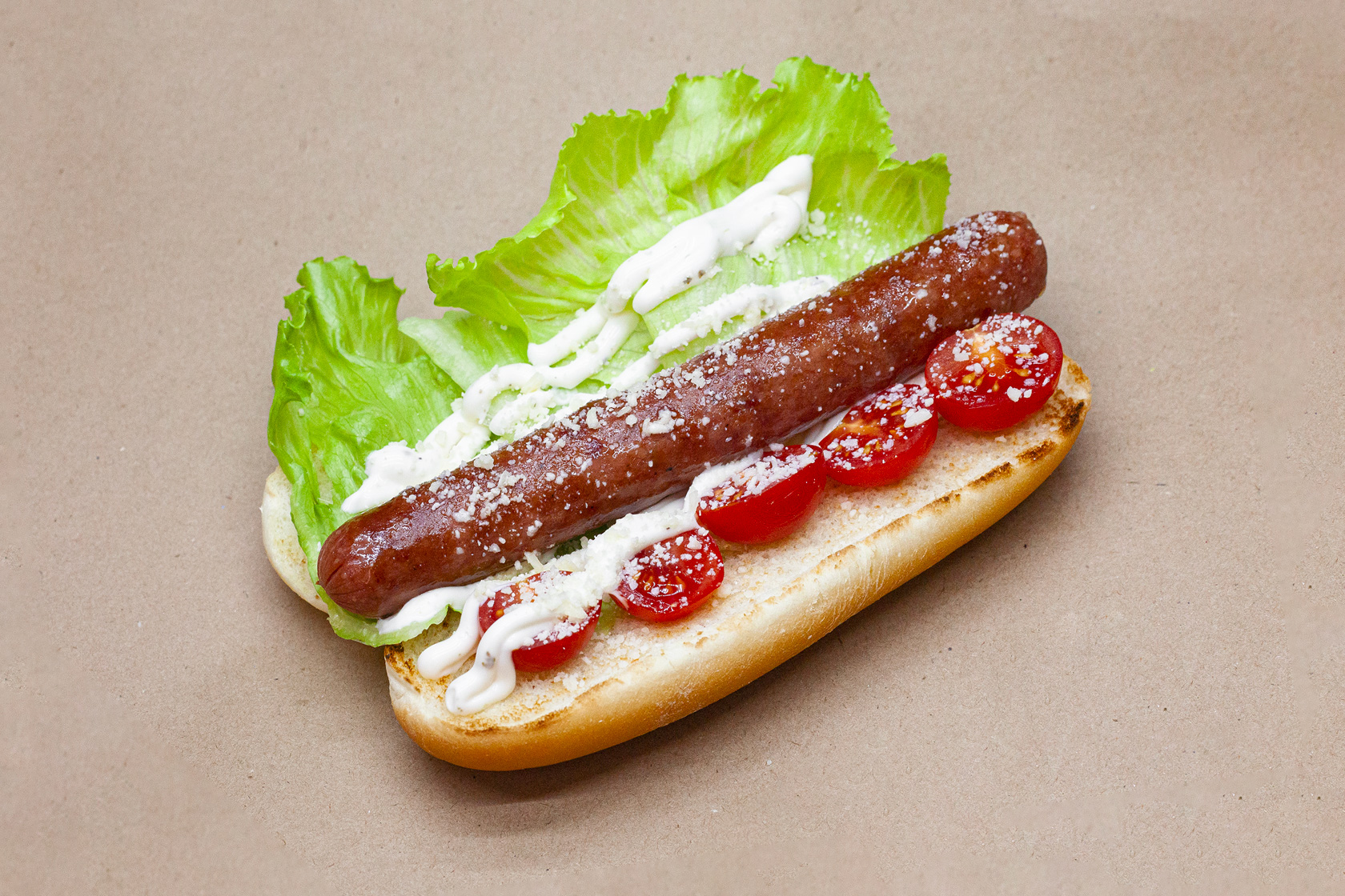 Хот-дог Цезарь