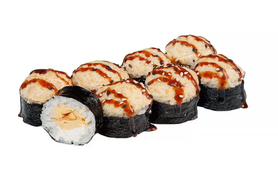 Запеченый с курицей