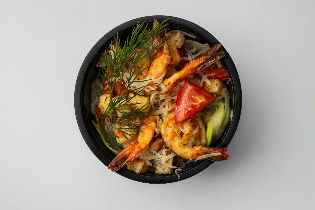 Цезарь с креветкой