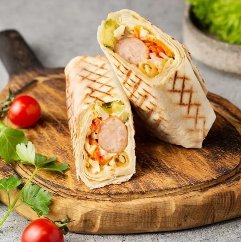 Хот-дог в лаваше