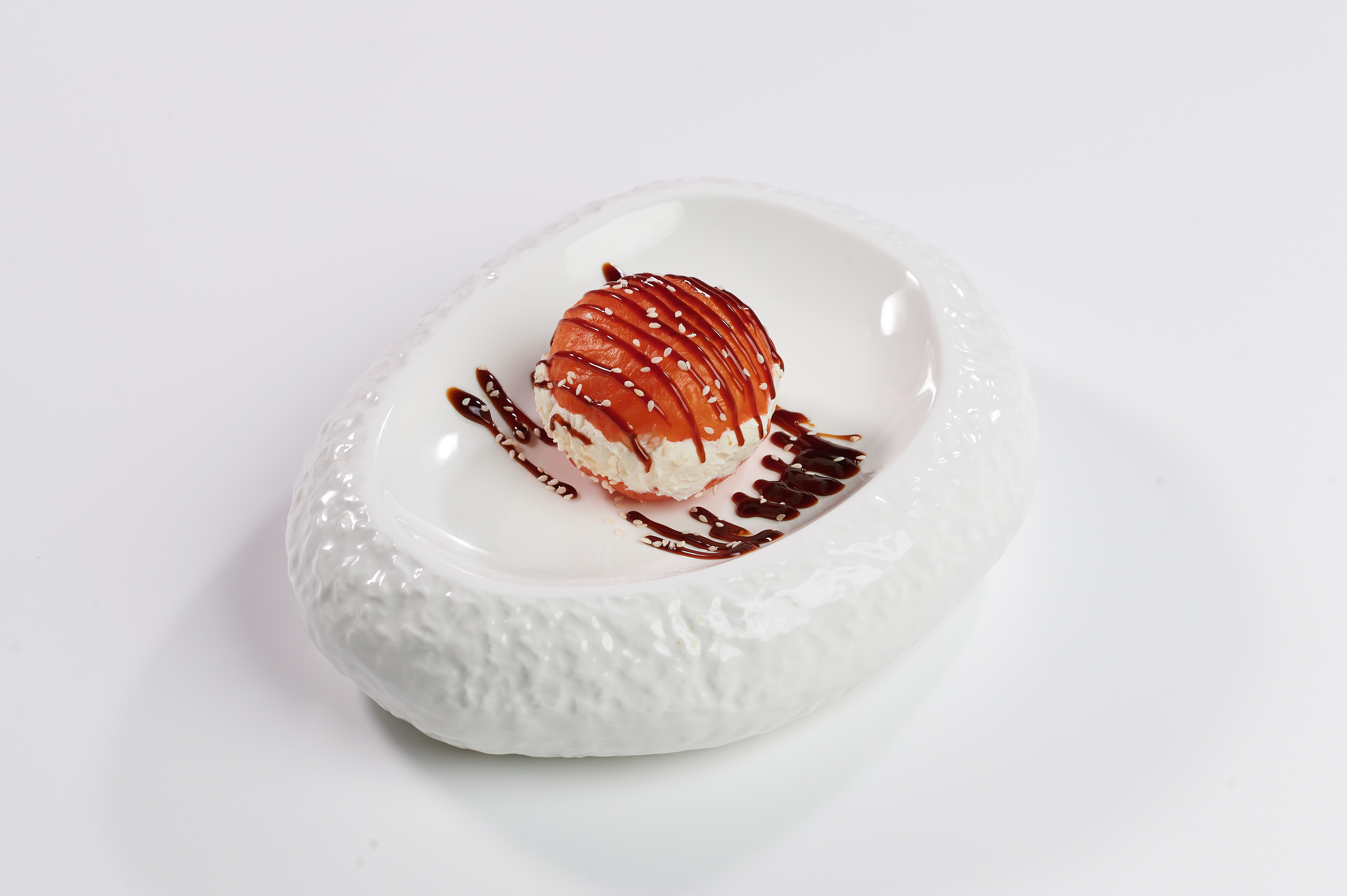 Макаронс Унаги Лосось