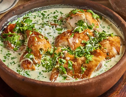 Чкмерули из куриного бедра