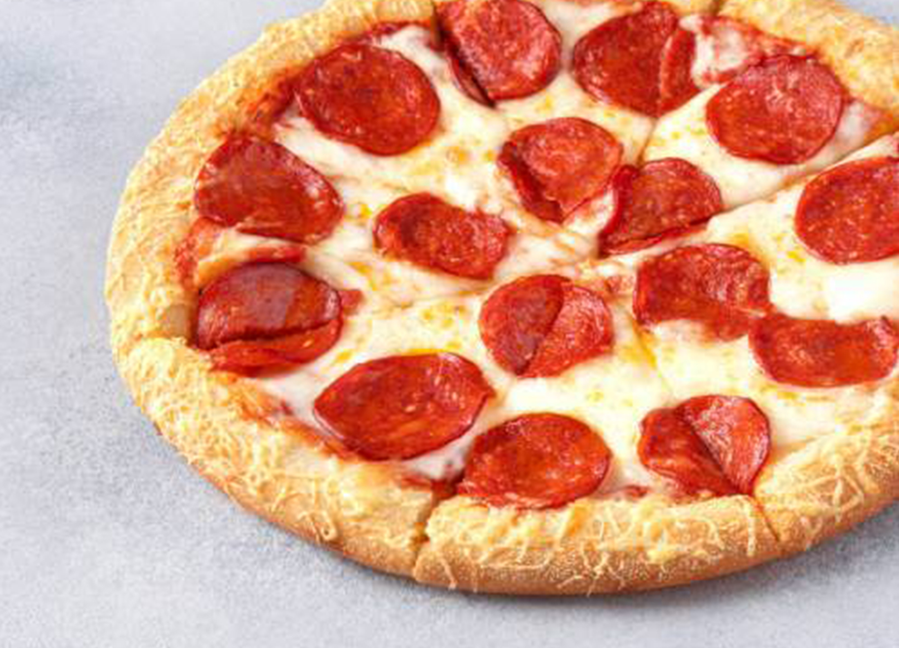 Пицца Пепперони 25 см на толстом с сыром