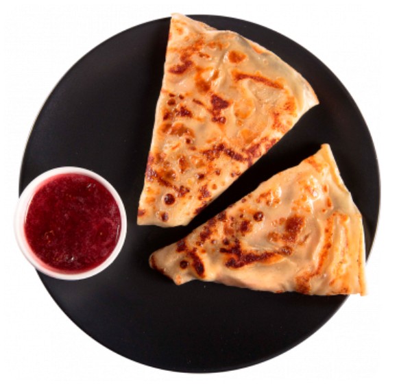 Блинчики с вишневым вареньем