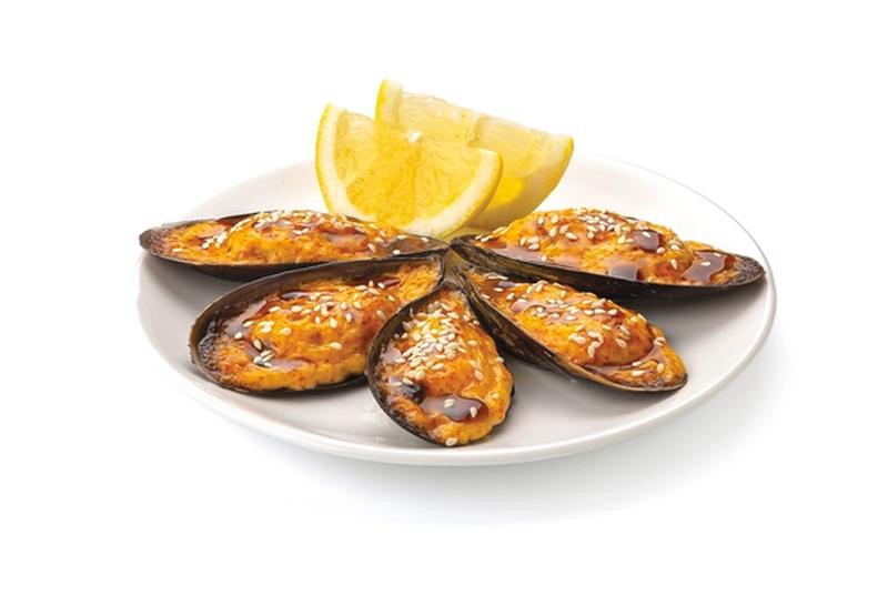 Мидии запеченные 5 шт.