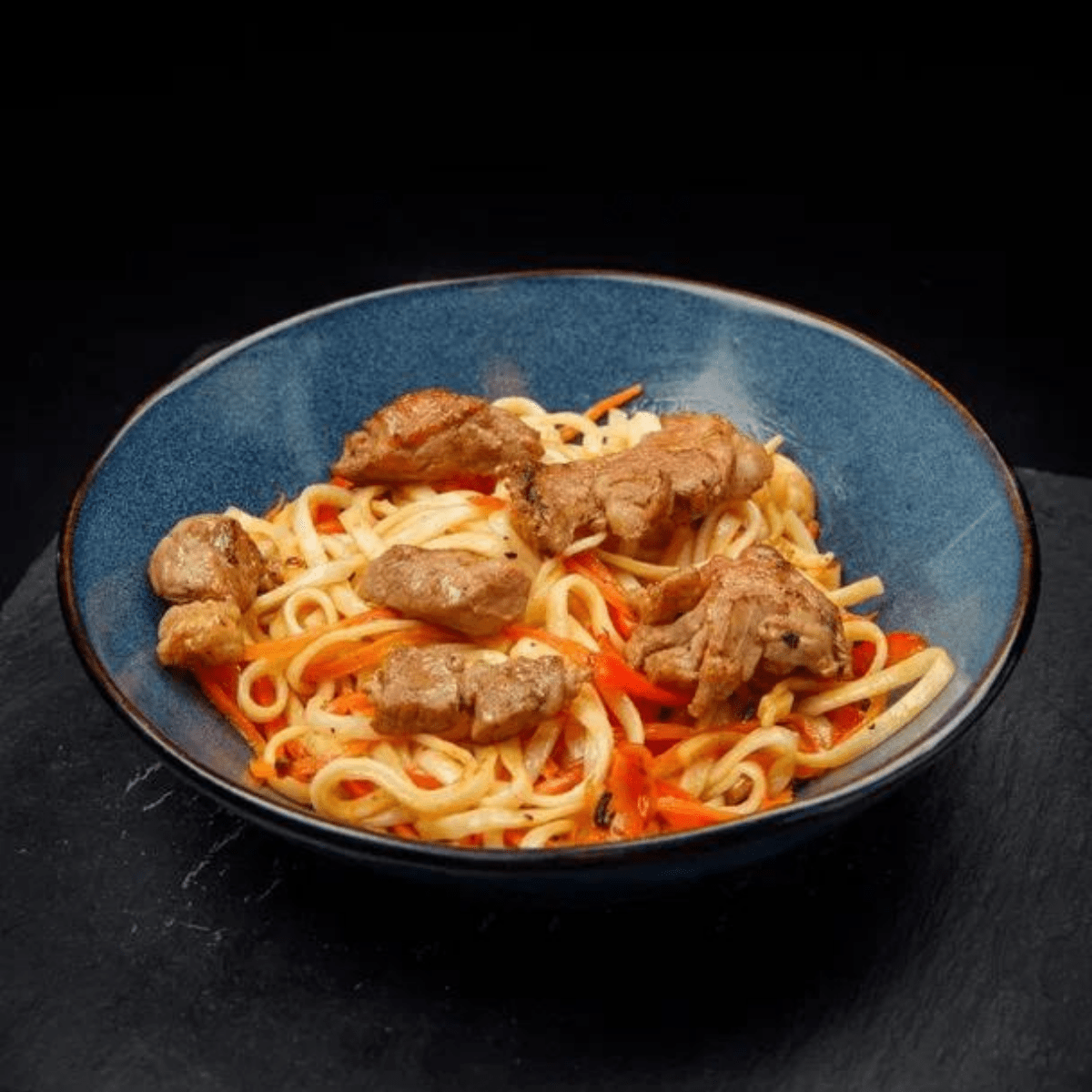 Wok Лапша с курицей