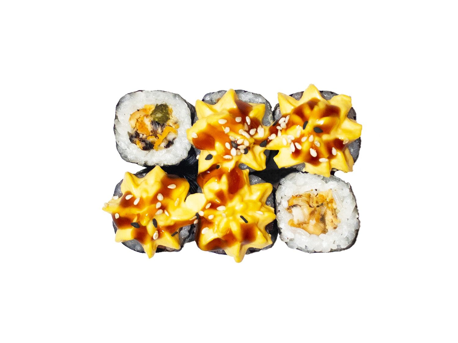 Маки запеченные Сырные мидии