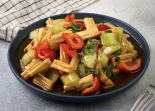 Салат из спаржи