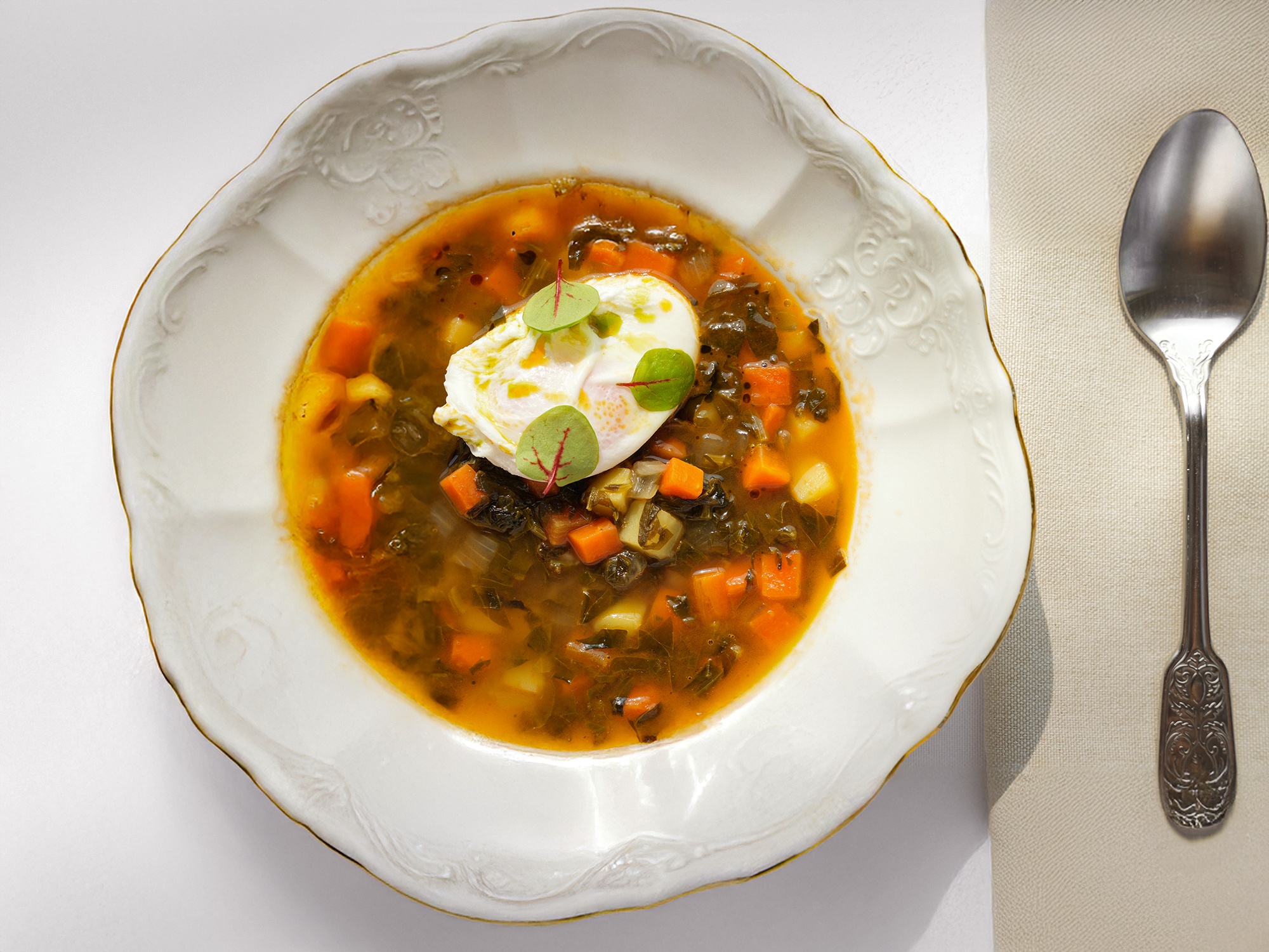 Зеленые щи из щавеля