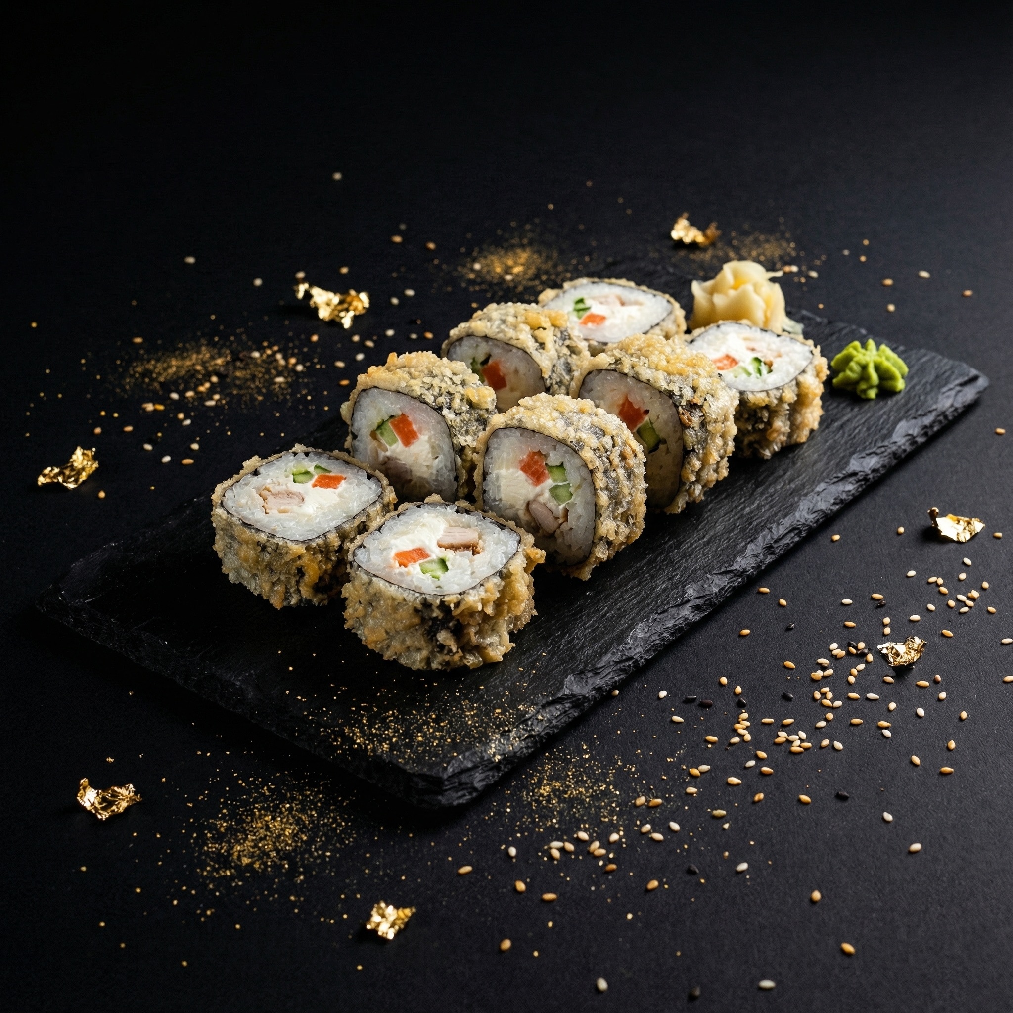 Угорь в темпуре